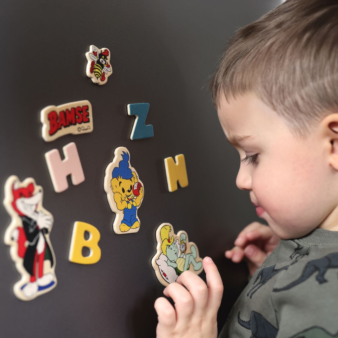 Bamse Magnetsiffror & Figurer