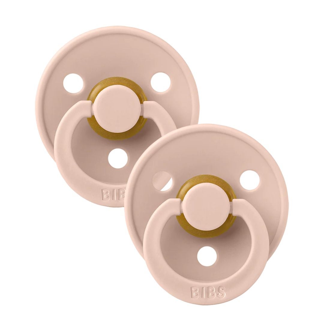 Bibs Napp 2-Pack 0-6m Blush/Blush