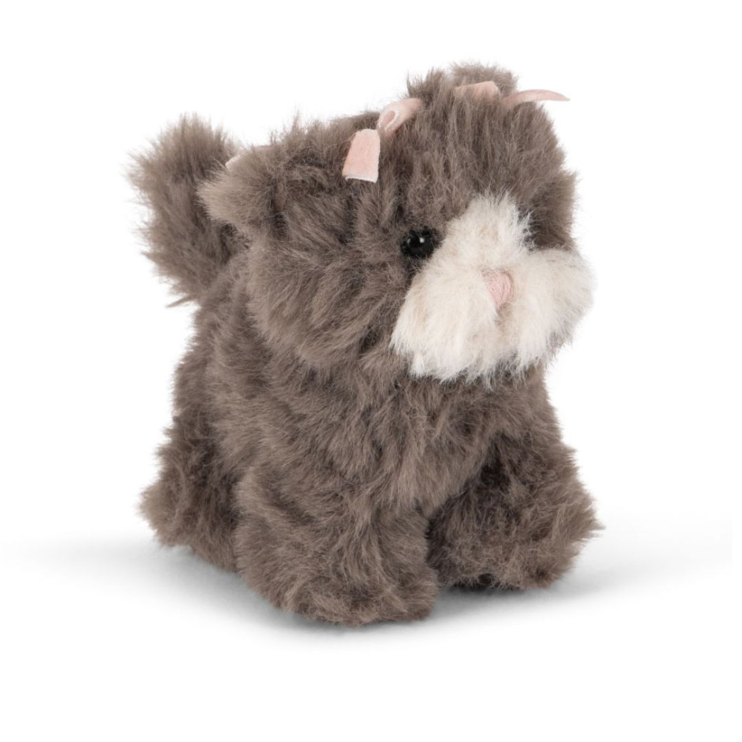 Konges Slöjd Animal Nyckelring Väska Grey Cat