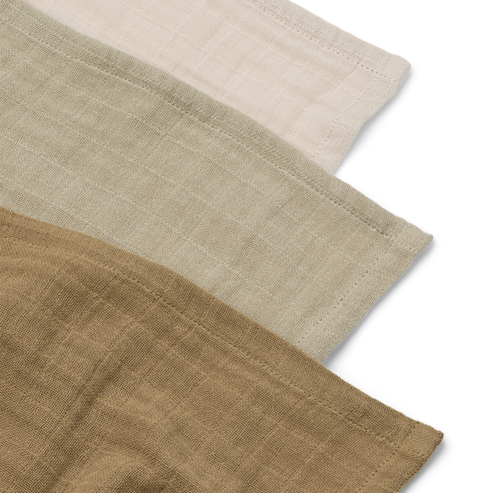 Liewood Lewis muslinfilt 3-Pack Sandy mix