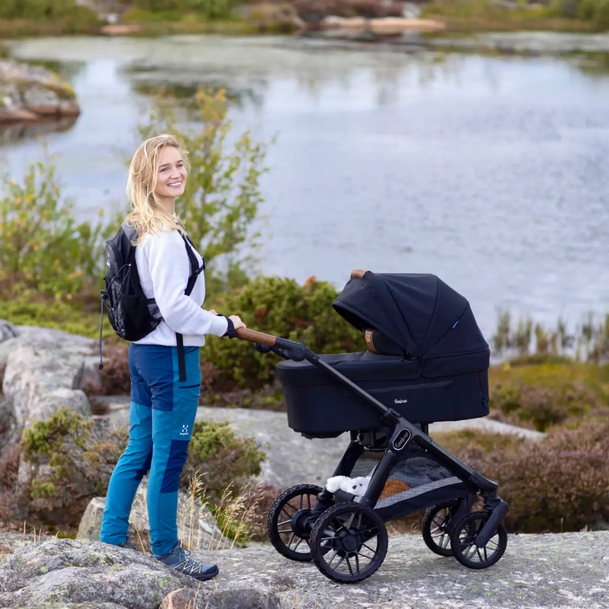 Emmaljunga Sento pro Ergo+ Outdoor Black