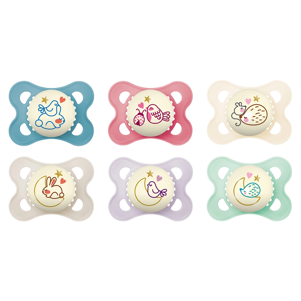 MAM Original Night 0-6 mån Silk Mix Blandade färger 2p