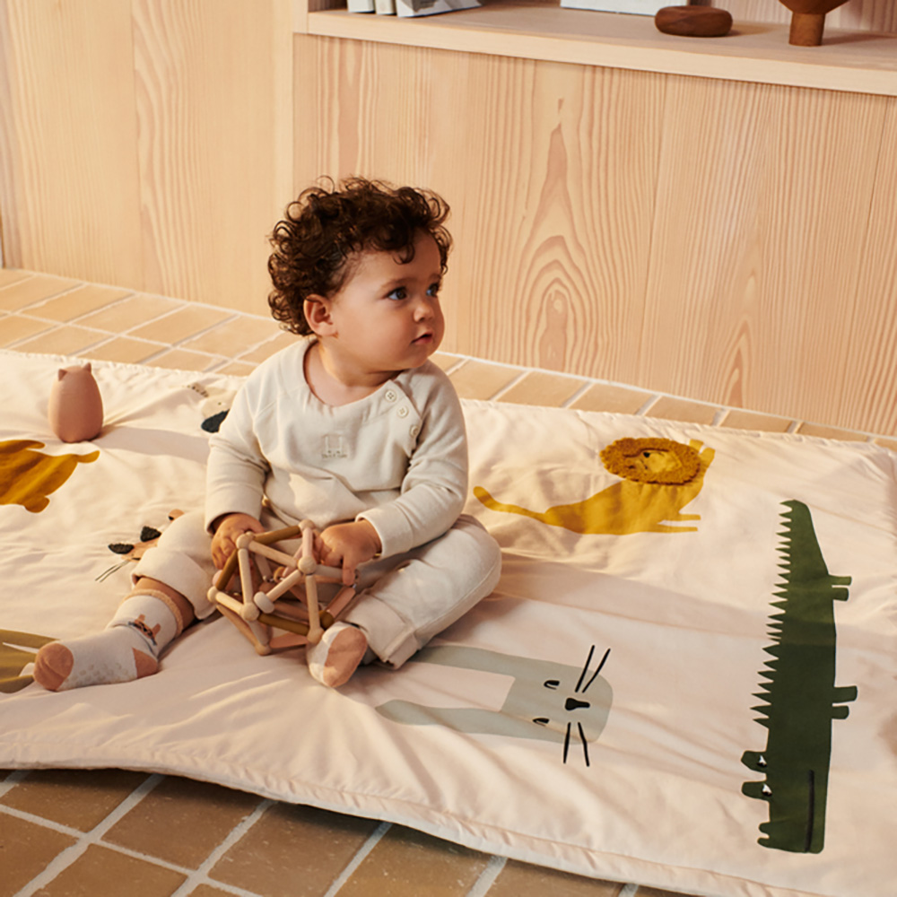 Liewood Annemette Baby motorisk leksak Mustard multi mix