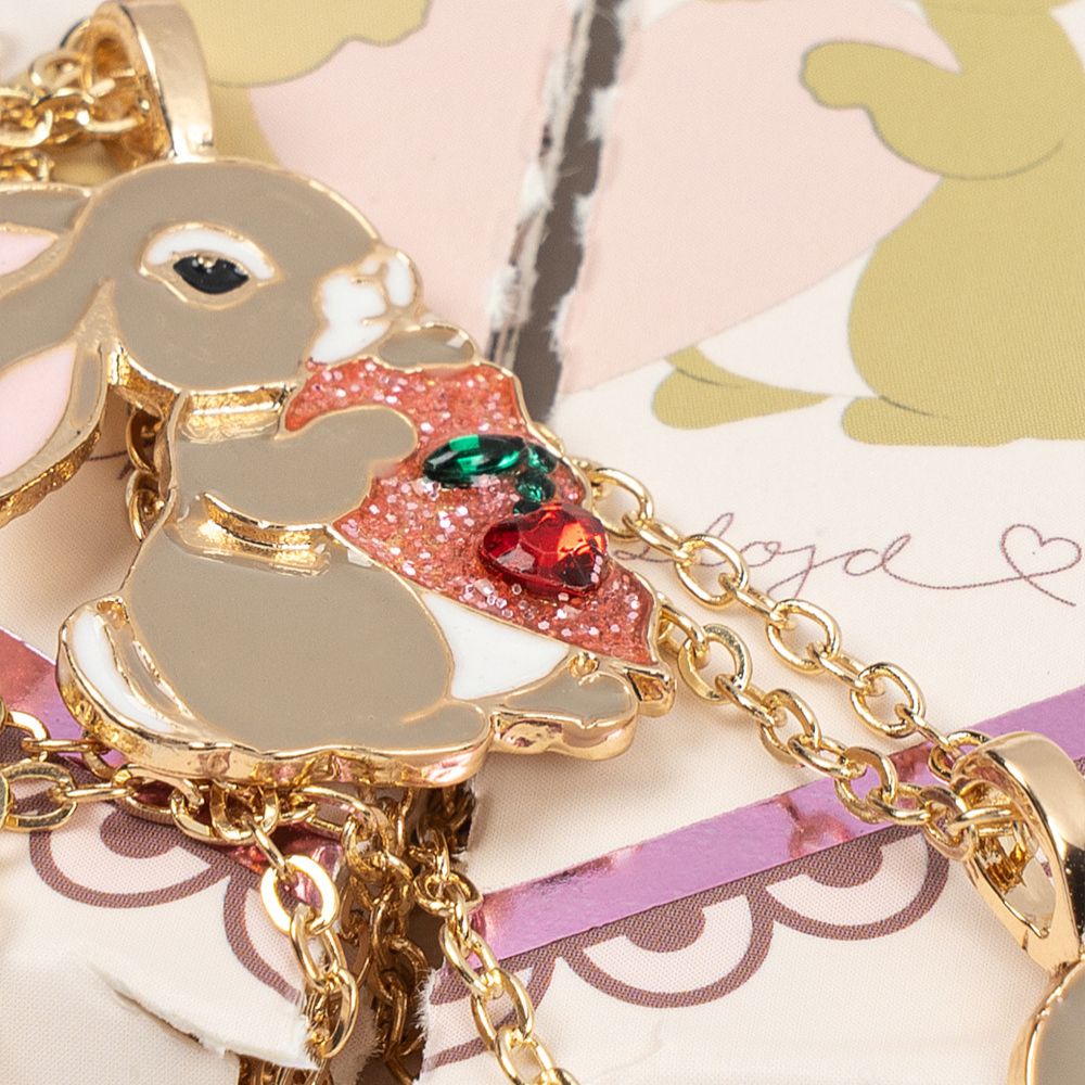 Konges Slöjd Bunny Bestie Halsband Gold