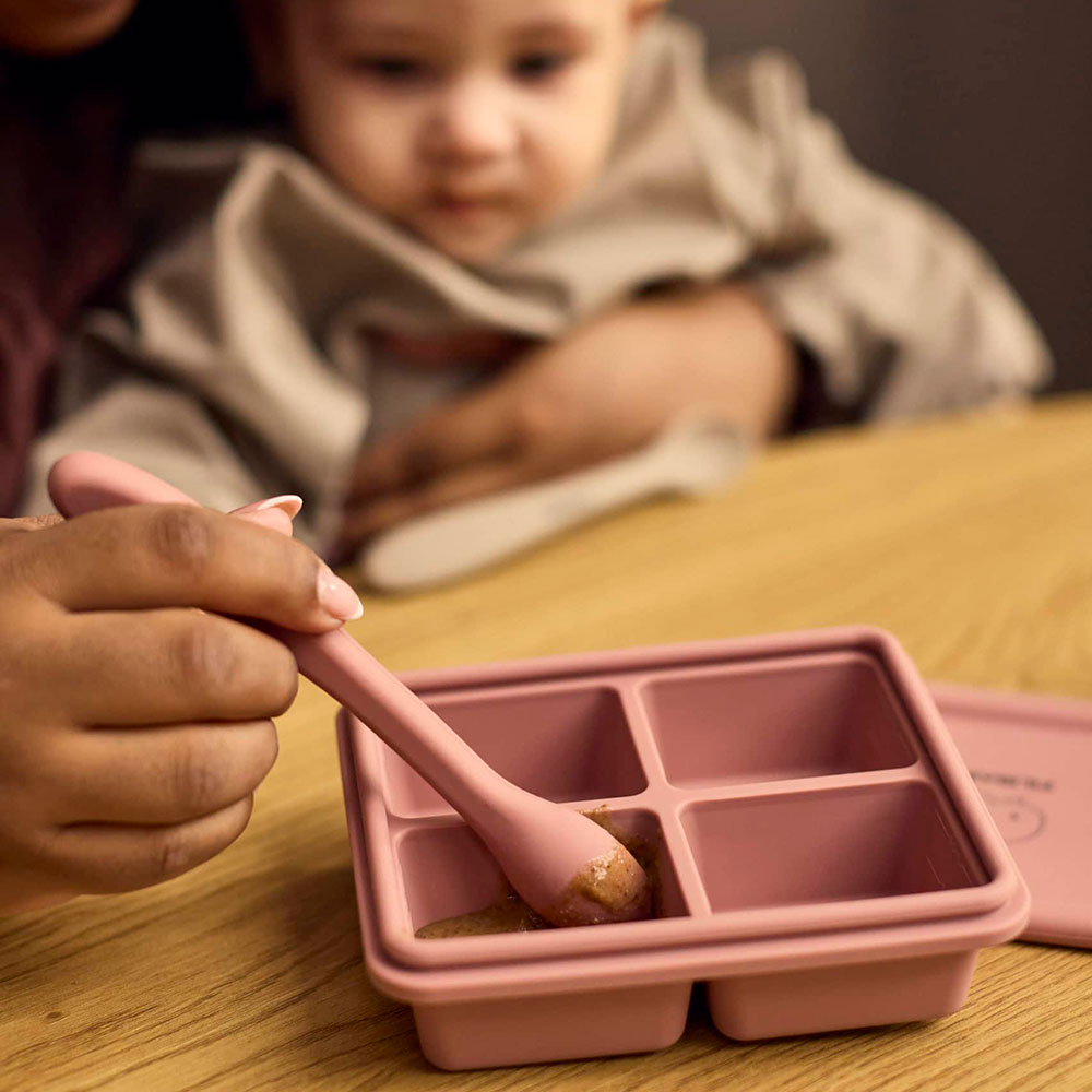 Filibabba frysbricka silikon 4x65 ml 2-pack Rose Mix