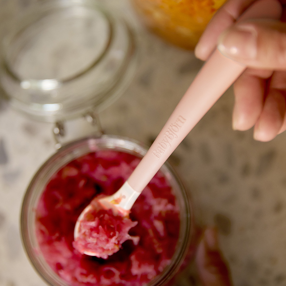 BabyBjörn skedar 2-pack Powder Pink