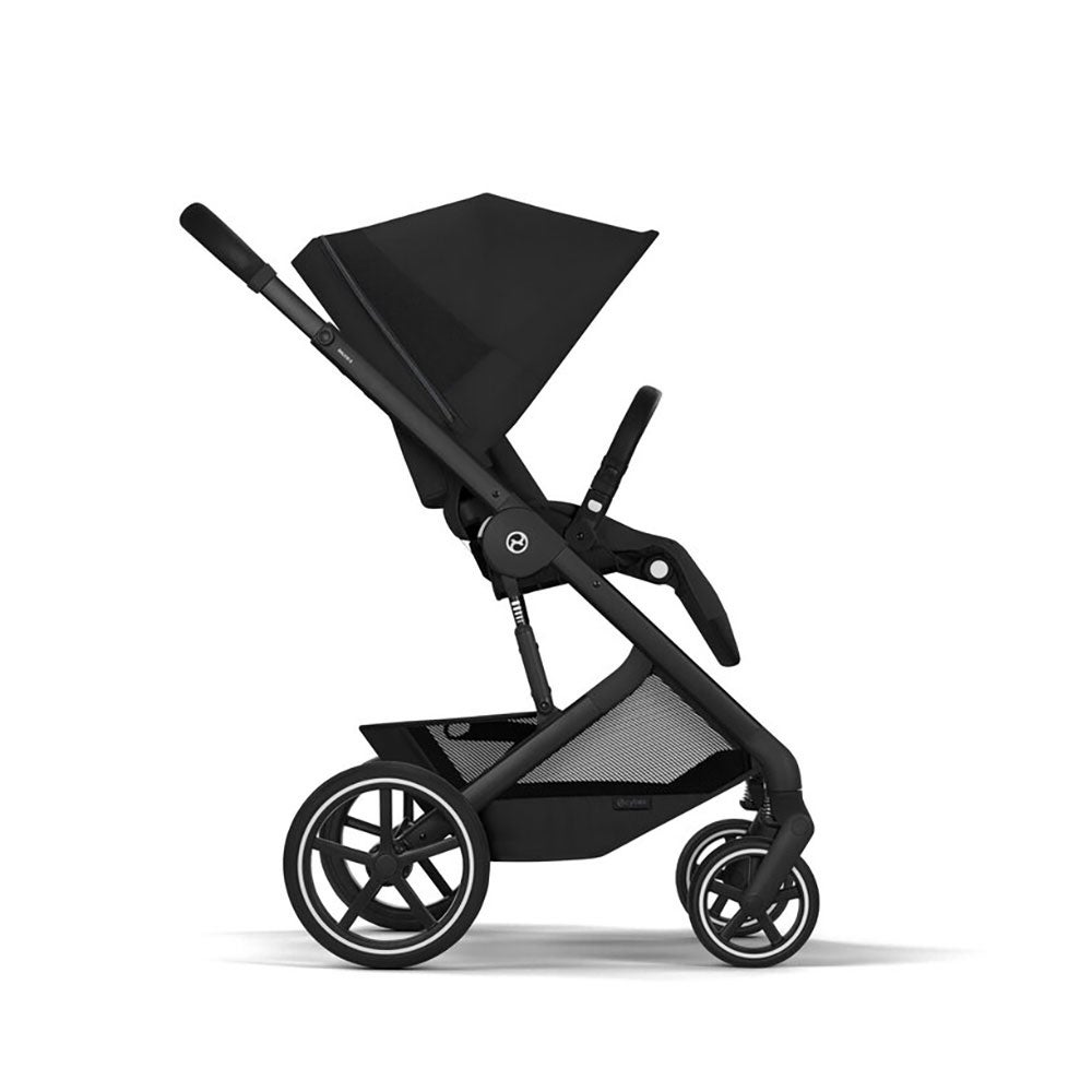 Cybex Balios s lux blk incl. hopfällbar liggdel moon black