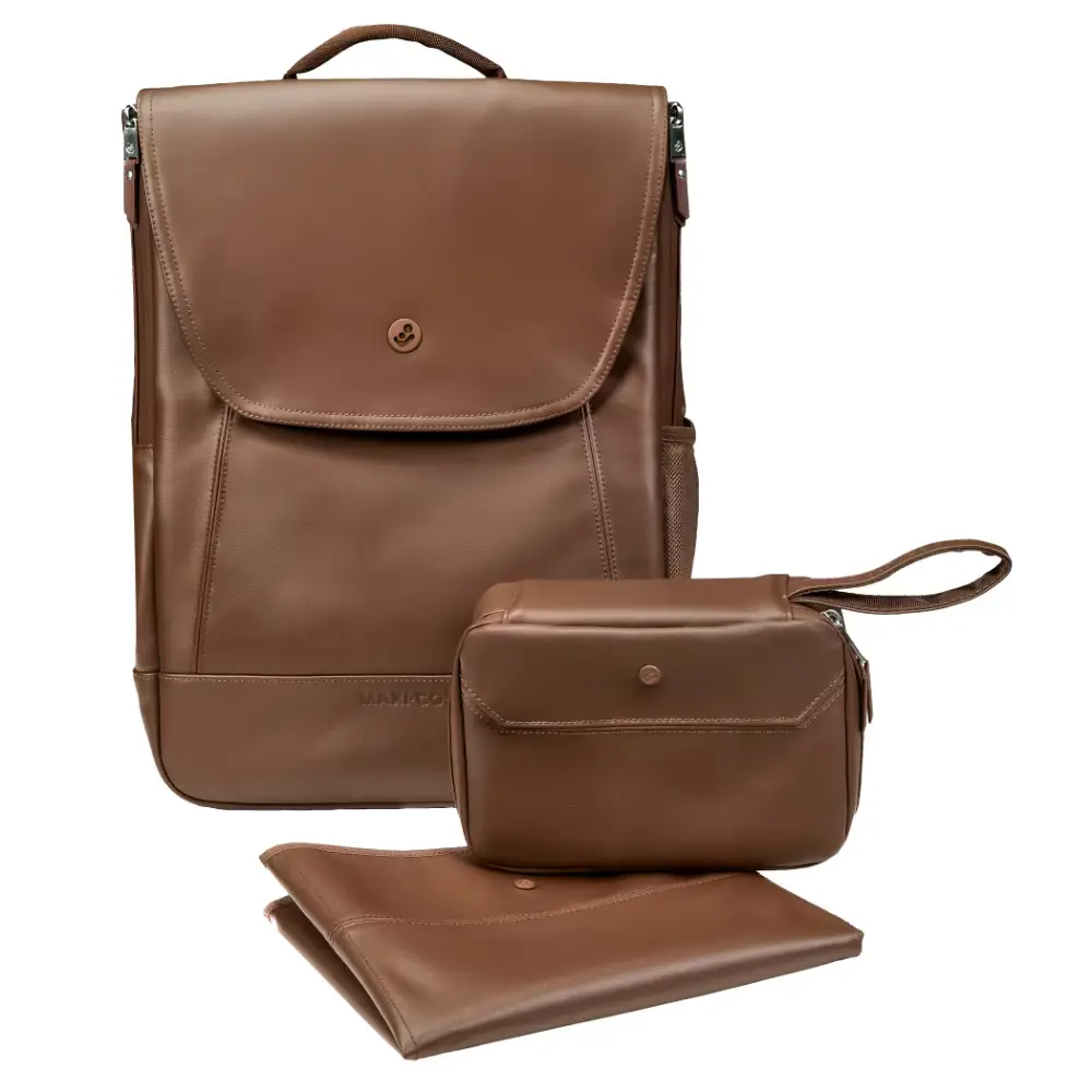 Maxi-Cosi Skötväska Ryggsäck-Classic Cognac