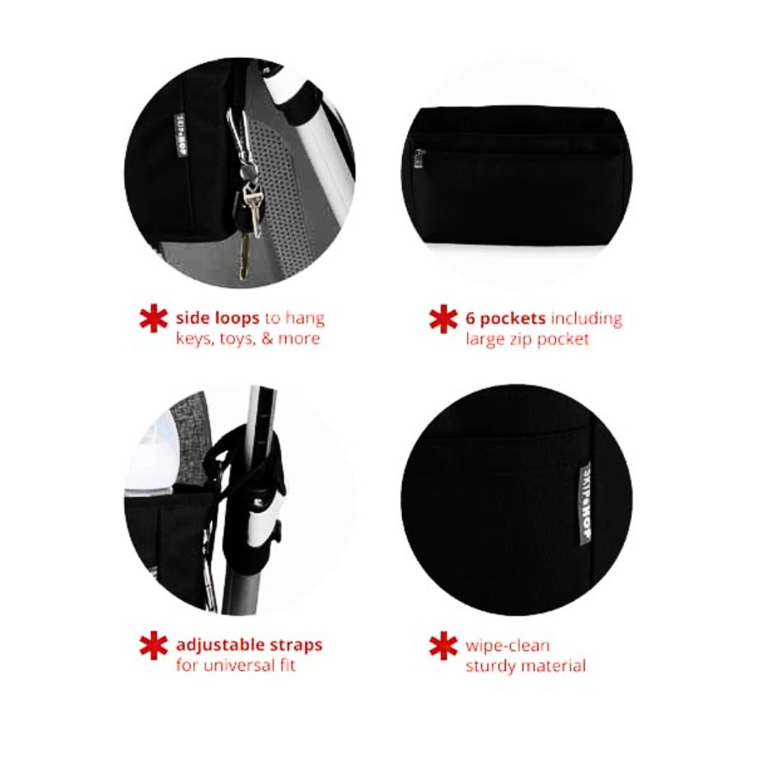 Skip Hop Ultra Stroller Organizer Svart