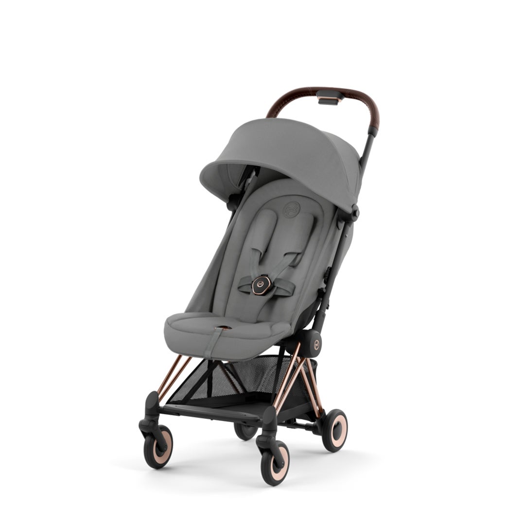 Cybex COYA resevagn Rosegold Mirage Grey 