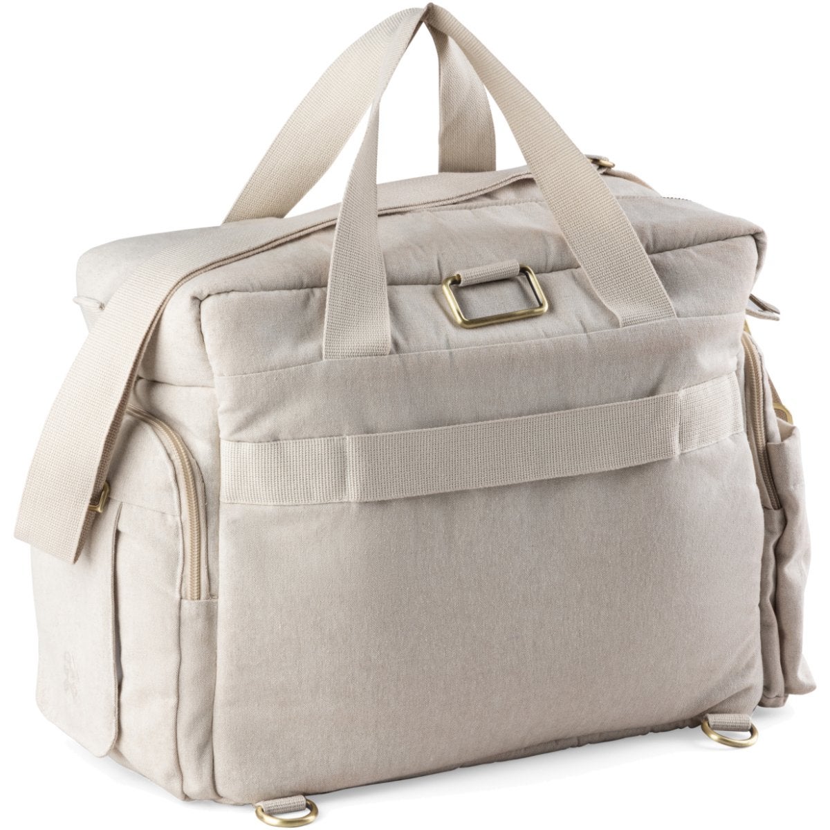 Sebra On-the-go skötväska morning beige melange
