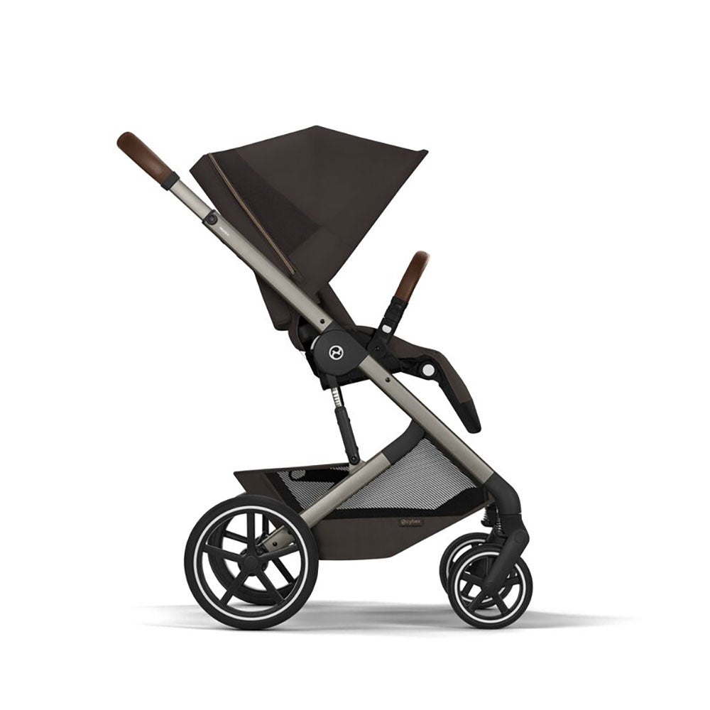 Cybex Balios s lux tpe incl. hopfällbar liggdel chocolate brown