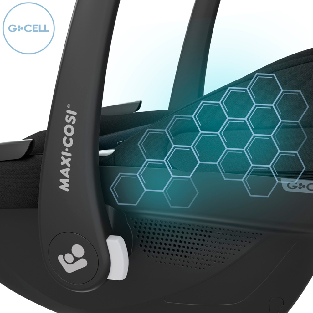 Maxi-Cosi Pebble S babyskydd Tonal Black