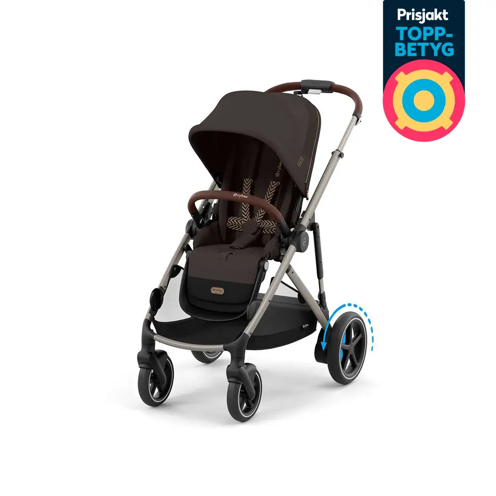 Cybex eGAZELLE S sittvagn Chocolate Brown