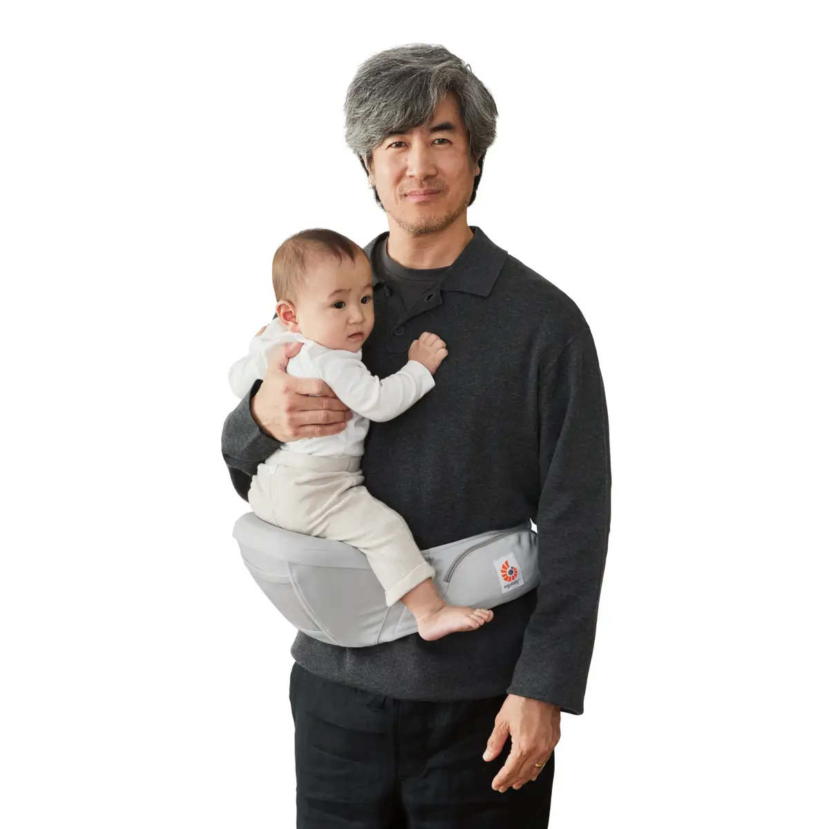 Ergobaby Lift höftsits Pearl Grey