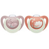 NUK Napp first choice night bunny/sheep 6-18 mån