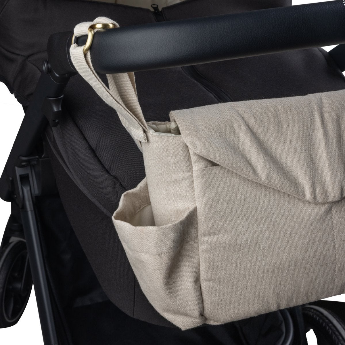 Sebra On-the-go mini skötväska morning beige melange