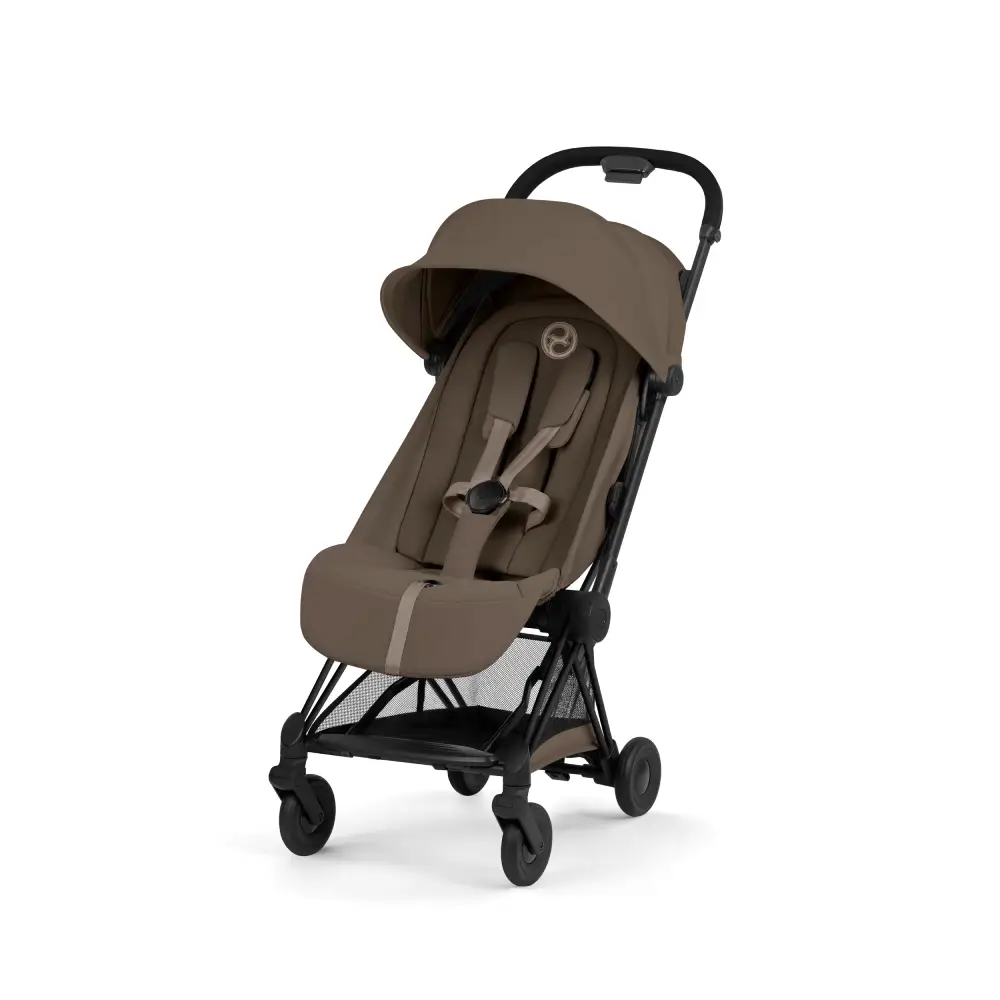 Cybex Coya Resevagn Matt Black/Coconut Brown