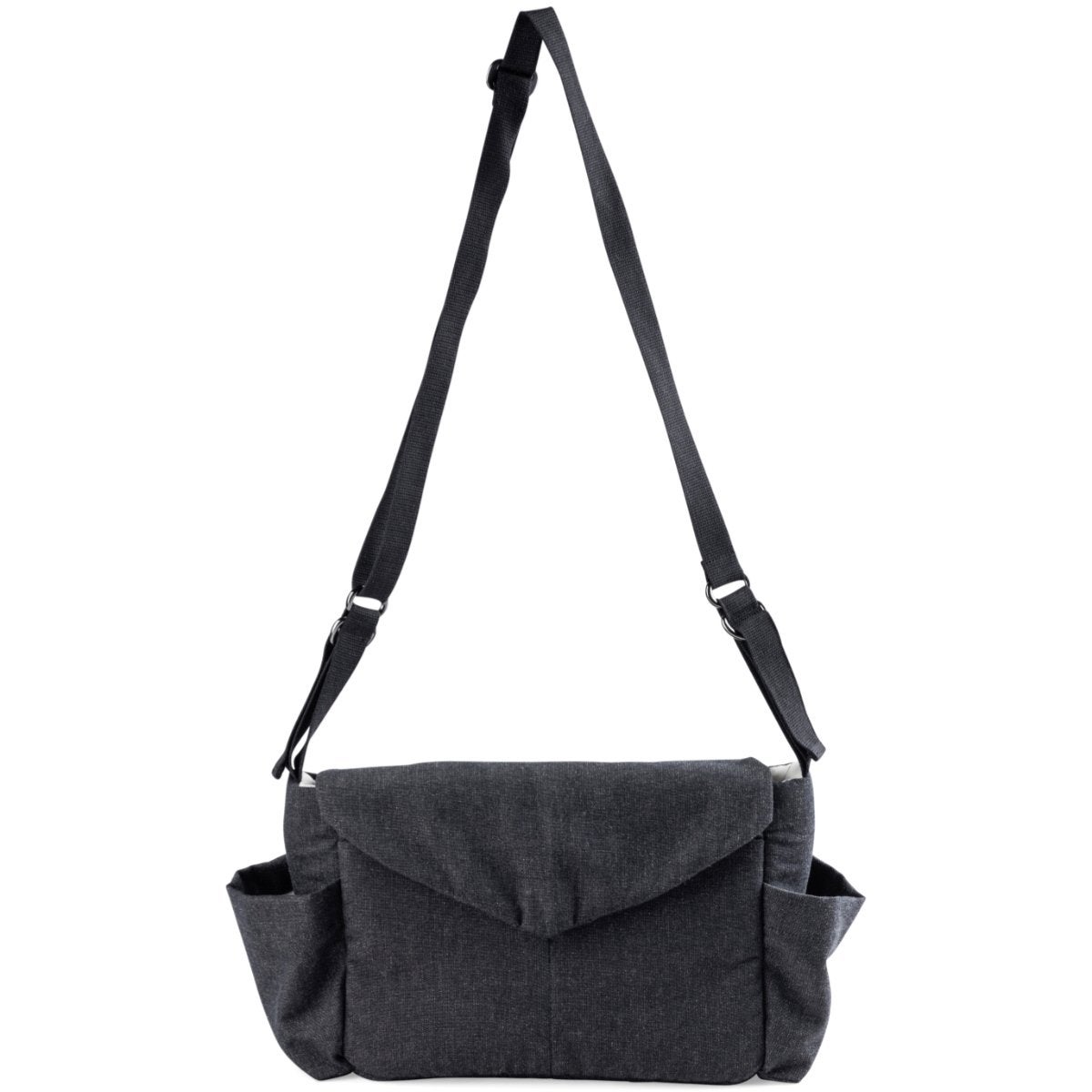 Sebra On-the-go mini skötväska dark grey melange