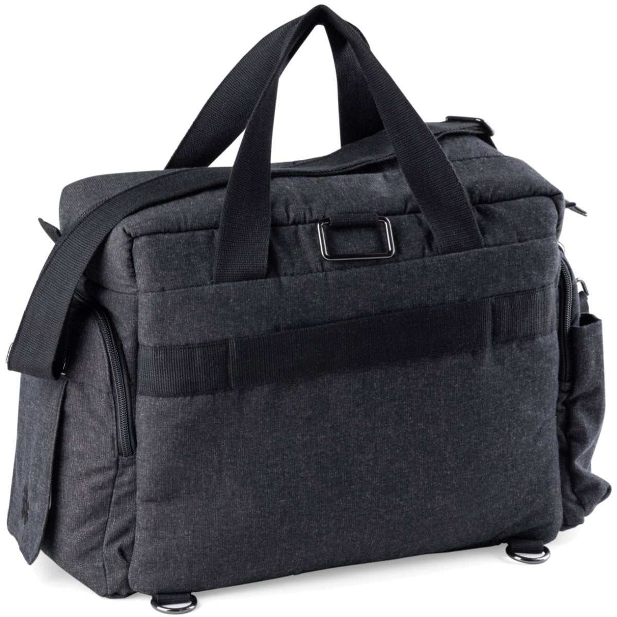 Sebra On-the-go skötväska dark grey melange
