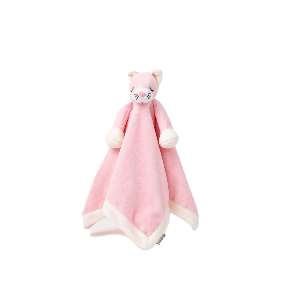 Teddykompaniet Diinglisar Snuttefilt Katt Babyrosa