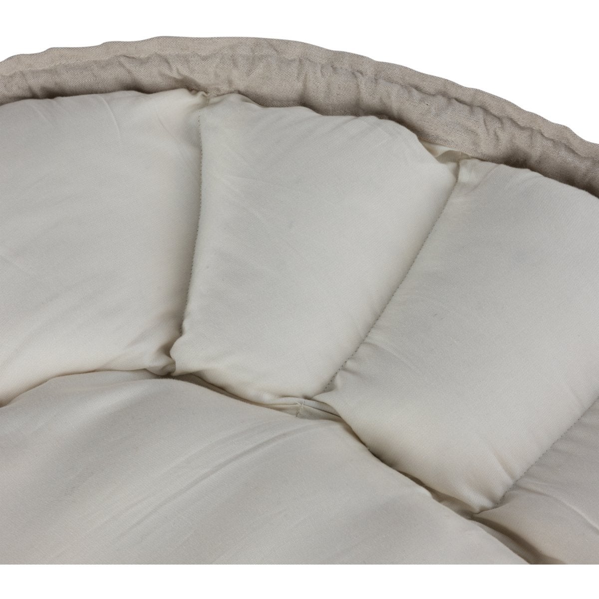 Sebra Babynest 3-i-1 med huv morning beige melange