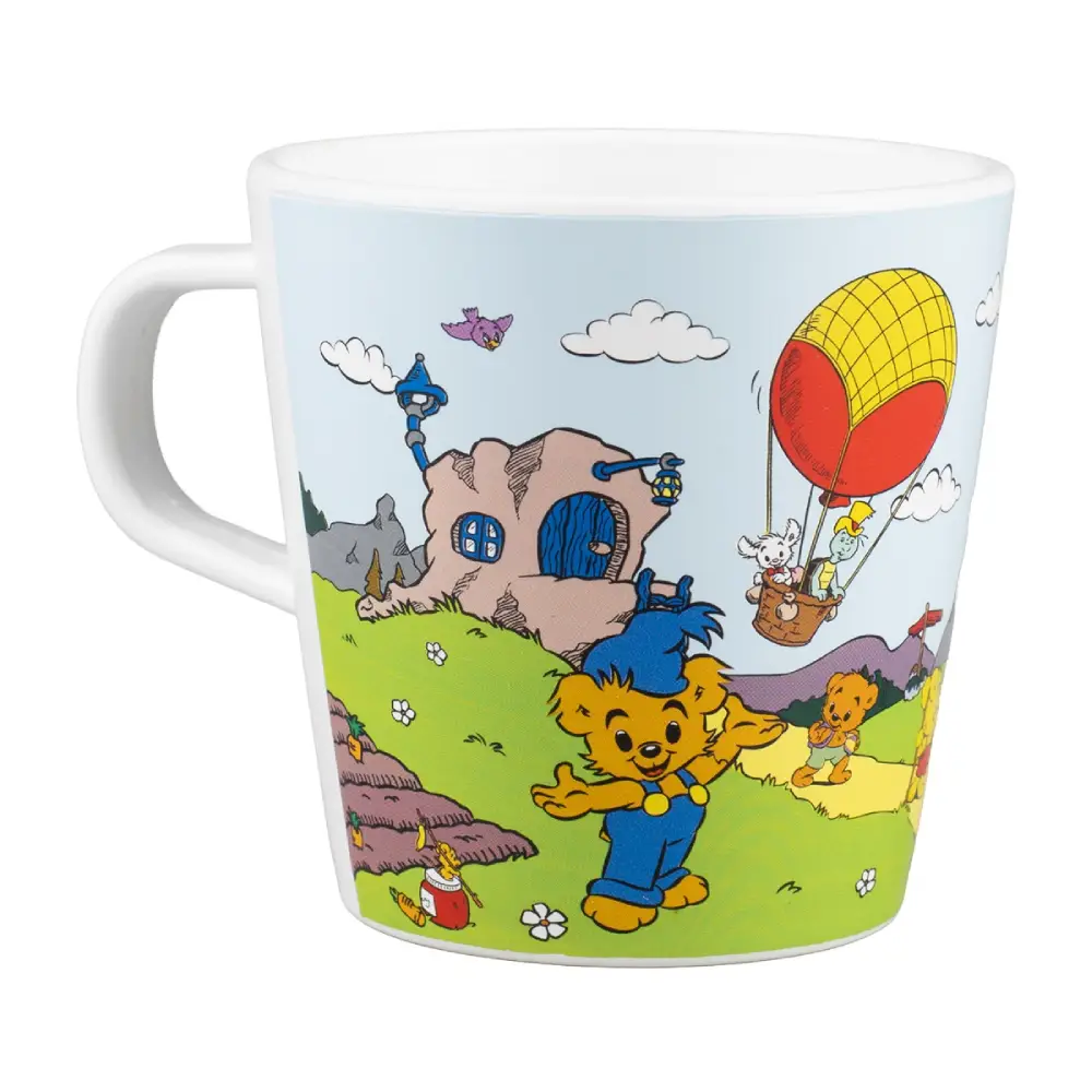 Rätt start Bamse Motiv Mugg med handtag