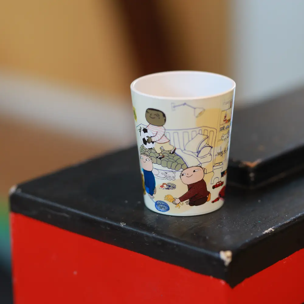 Rätt start Alfons Åberg Tumblermugg lek