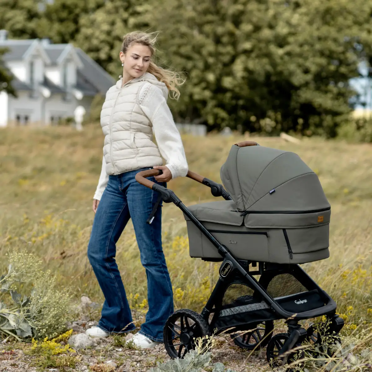 Emmaljunga Sento Pro Ergo+ Outdoor Green