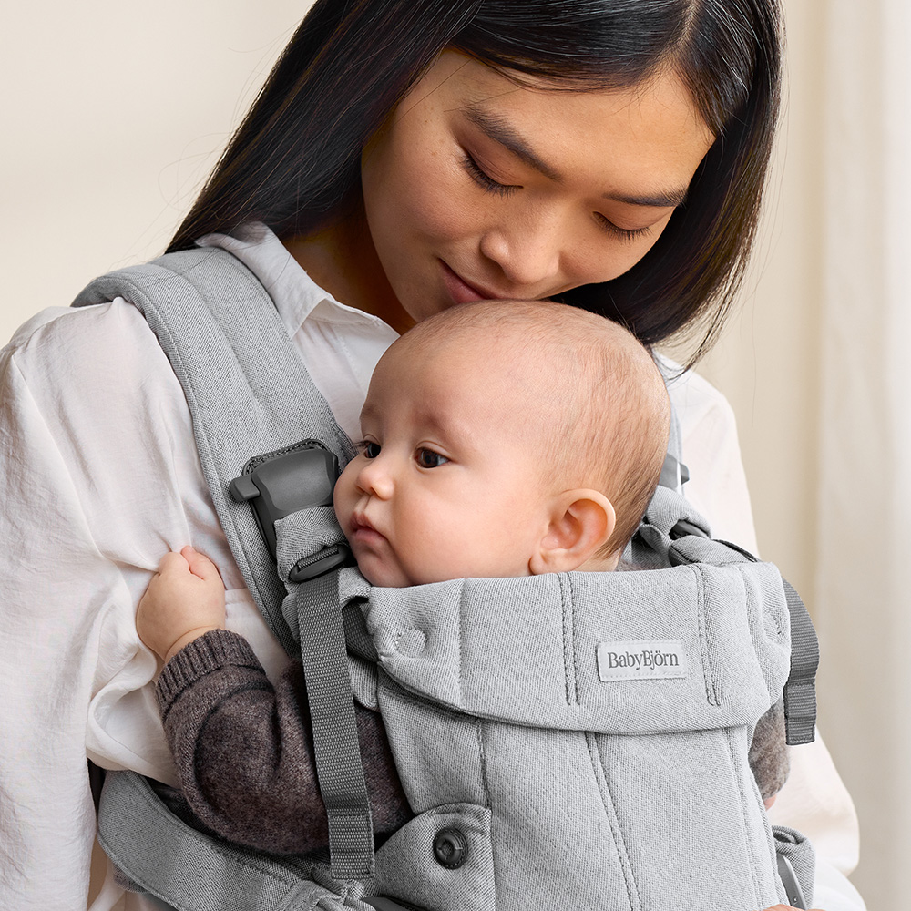 BabyBjörn bärsele Harmony Vävd Light Grey