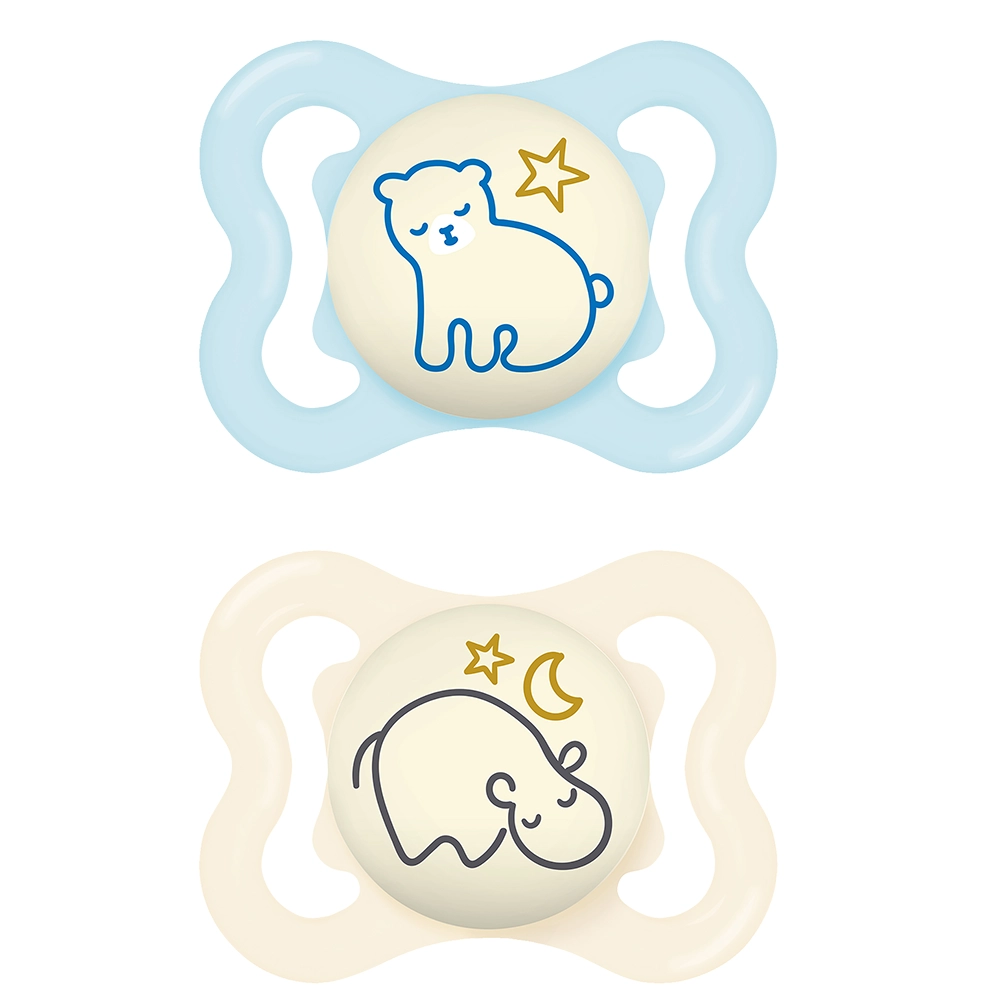 MAM Supreme Night 0-6 mån Silk Mix Blandade Färger 1p