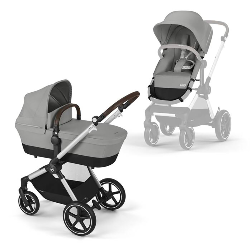 Cybex EOS LUX SLV Stone Grey | mid grey 