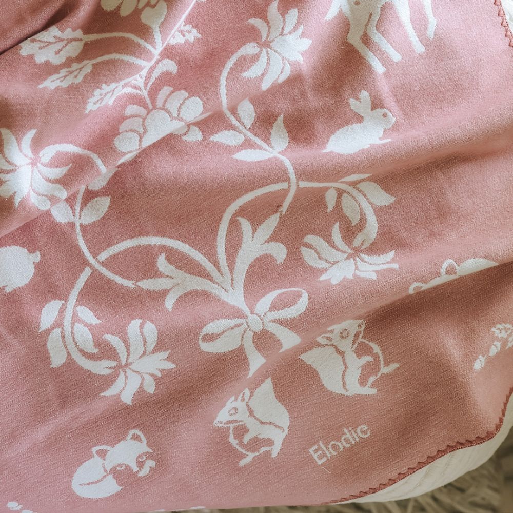 Elodie Details Jacquardfilt mullberry pink