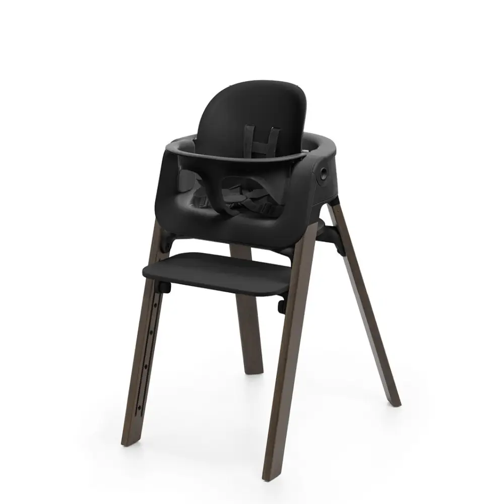 Stokke Steps 3in1 stol Black / Warm Brown