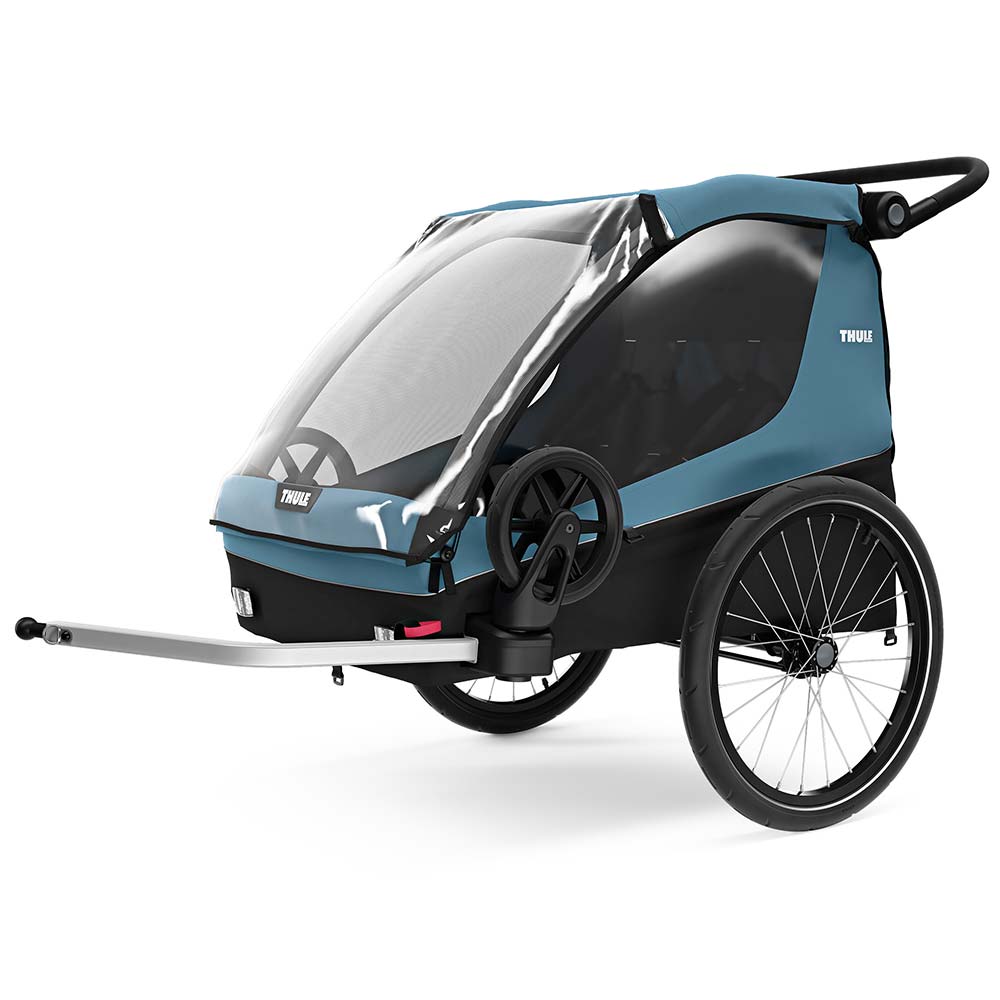 Thule Courier 2 cykelvagn Aegean Blue