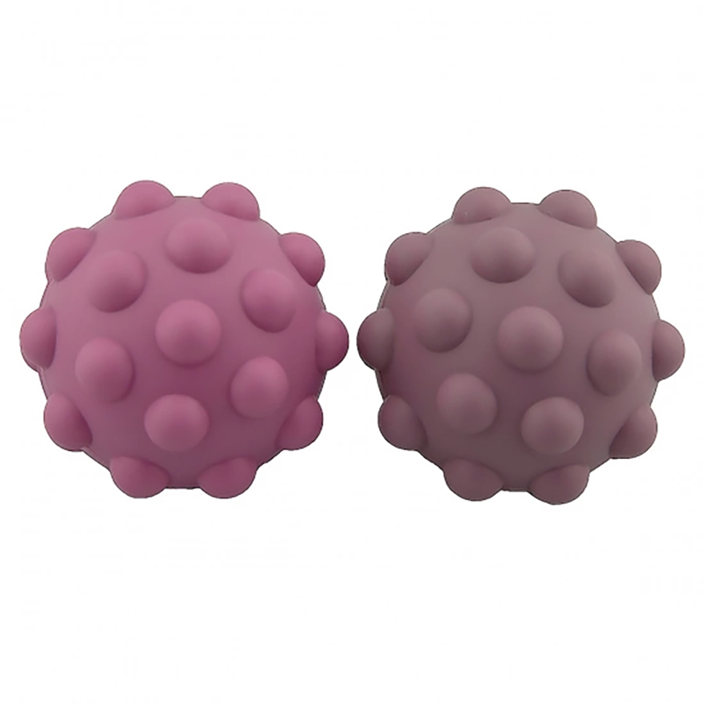 Tiny Tot Sensory Silicone Fidget Small Balls Grape