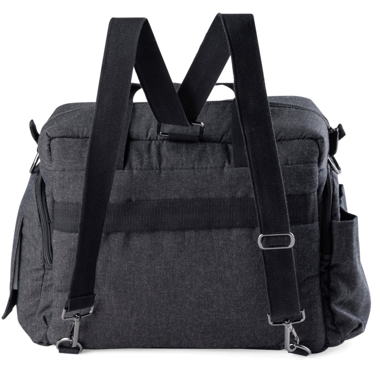 Sebra On-the-go skötväska dark grey melange