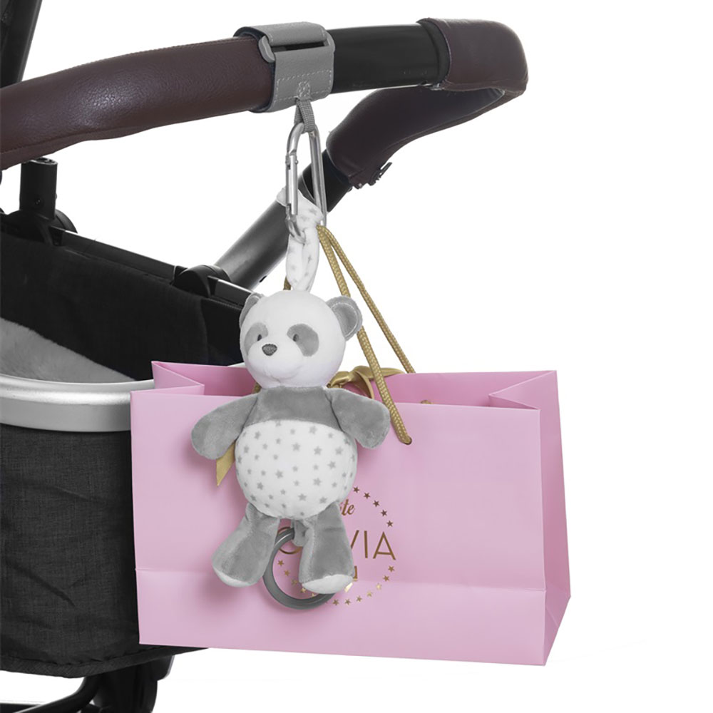 Fresh Kid Barnvagnskrokar 2-pack Grå