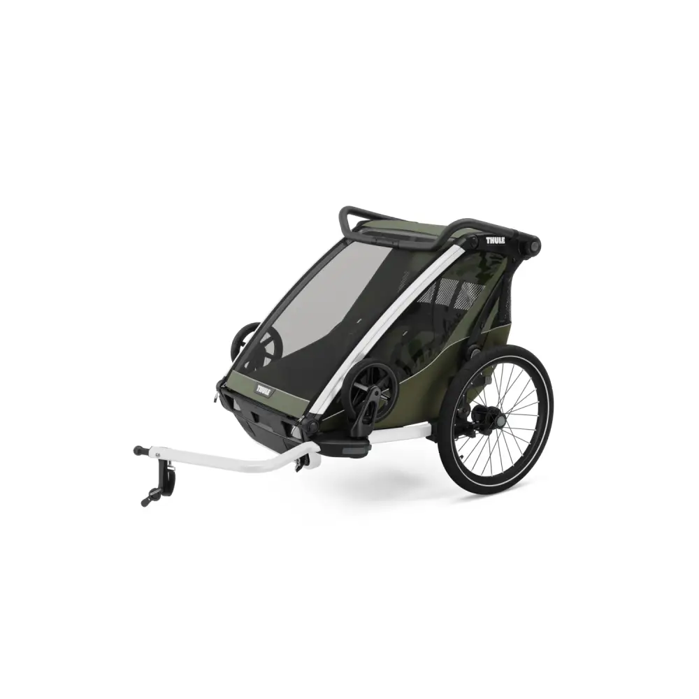 Thule Chariot Lite double Cykelvagn Vintage Green