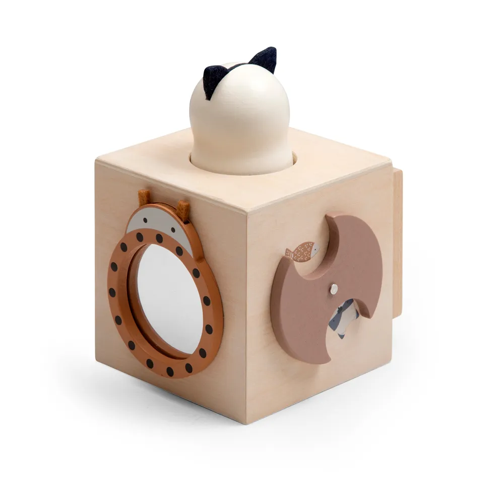 Sebra Träaktivitetskub Skogslandskap