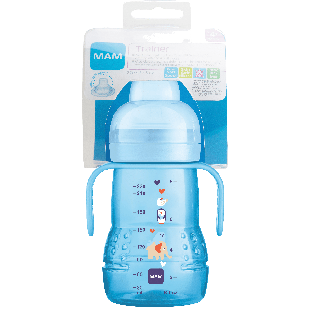 MAM Trainer Nappflaska Blå