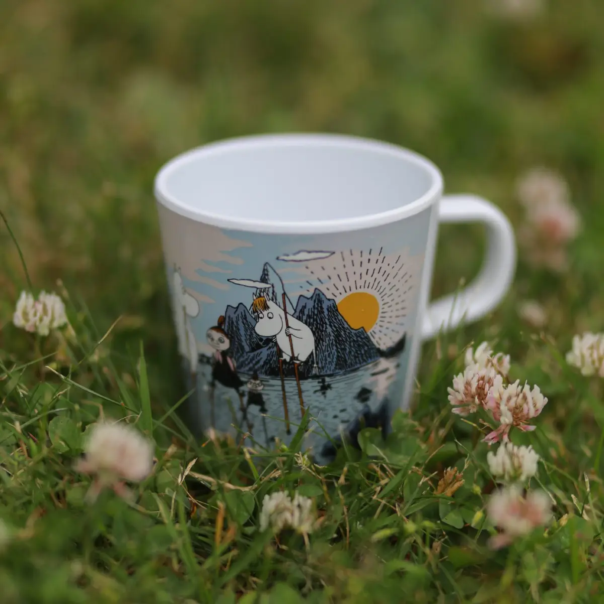 Rätt start Mumin Kobbar & Skär Mugg med handtag