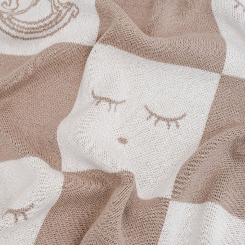 Livly Filt med Gunghästar