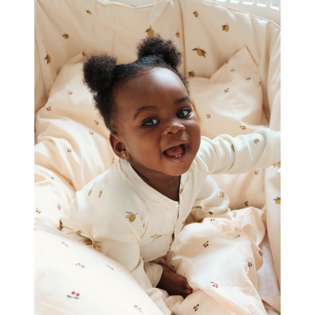 Konges Slöjd Påslakan 70x100 Lemon 