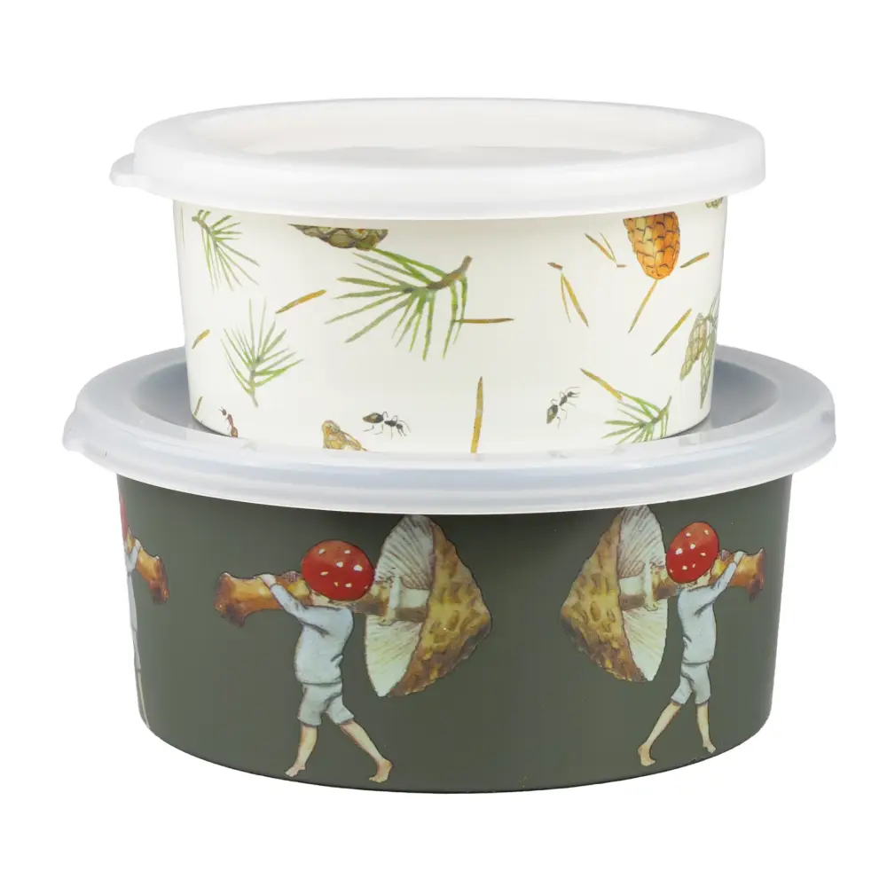 Rätt start Beskow Tomtebobarnen Snackbox 2-pack