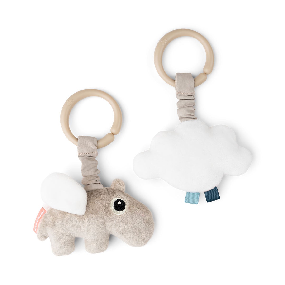 Done by Deer aktivitetsleksak 2-pack Happy clouds Sand