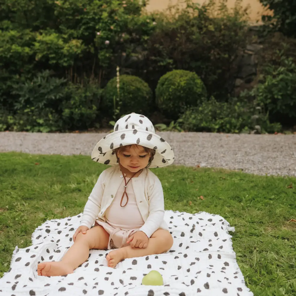 Elodie Solhatt Dalmatian Dots Grande 1-2 år