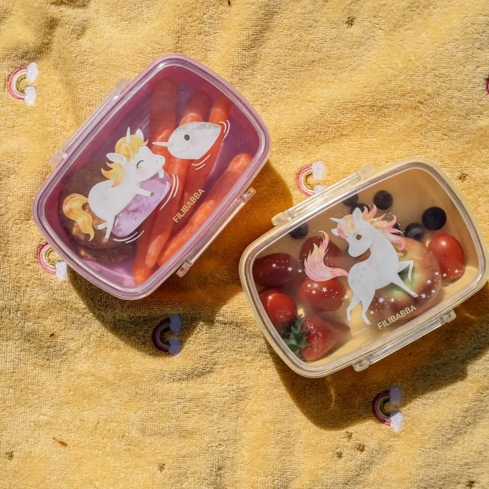 Filibabba lunch boxes – 2-pack – unicorn shores
