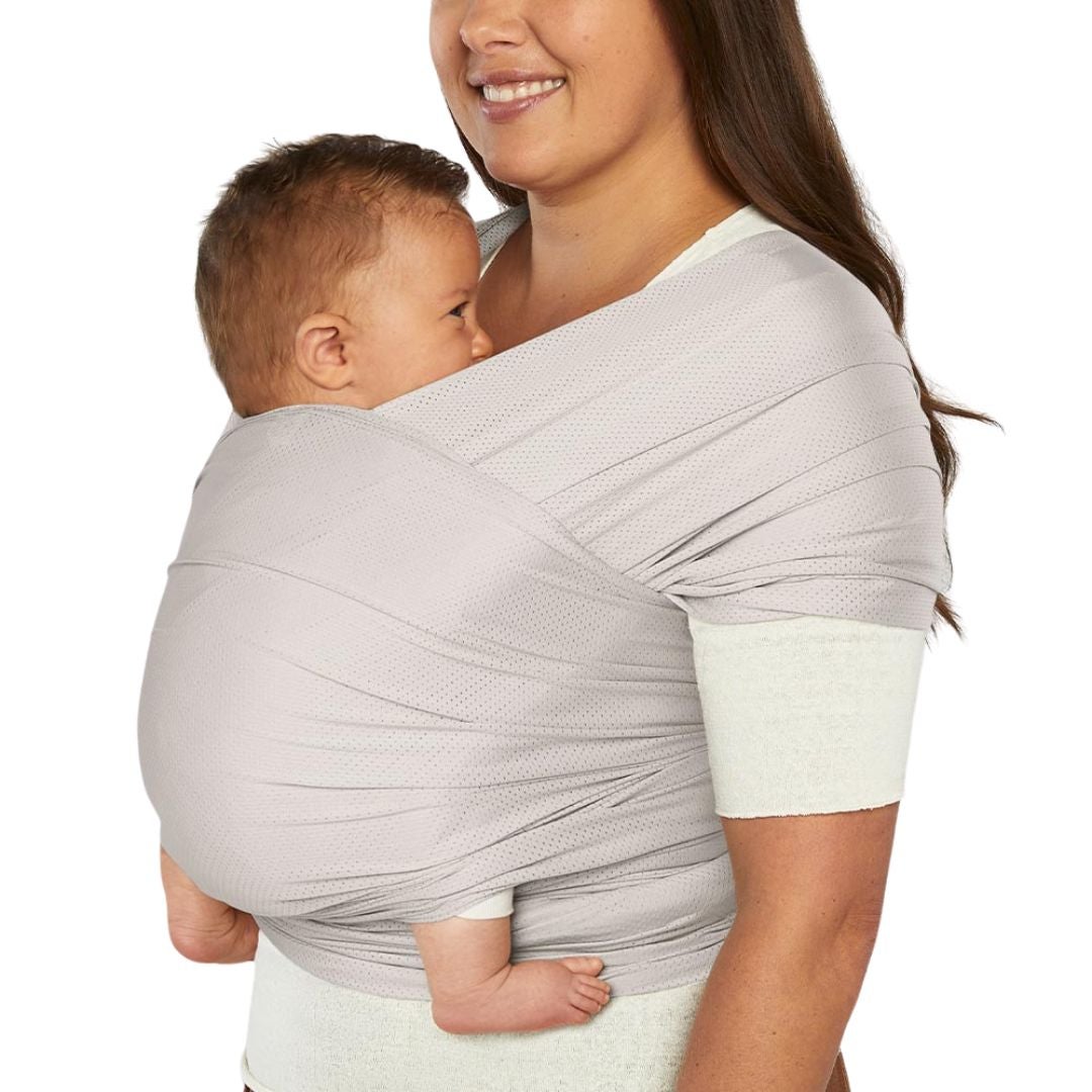 Ergobaby Aura Wrap bärsjal Mesh Soft Grey