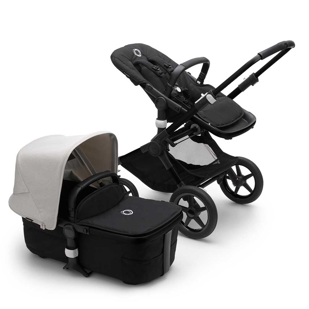 Bugaboo Fox 3 duovagn Misty White